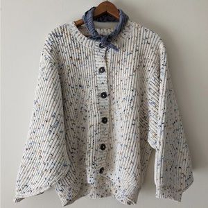 Misha & Puff M/L Cotton Fisherman sweater